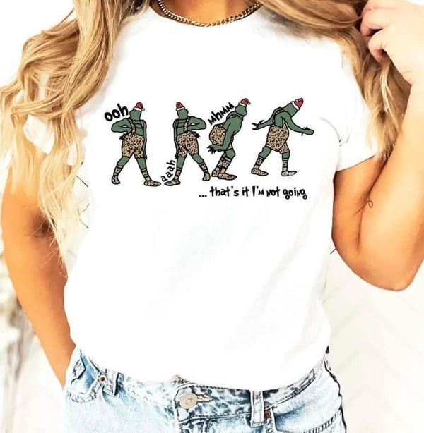 Grinch in Leopard Tee