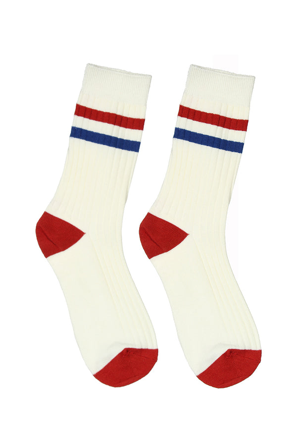 RETRO STYLE CREW SOCKS